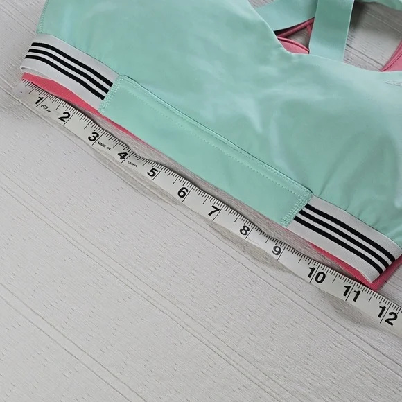 Under Armour & Addidas Pastel Sports Bra Set of 2 - Size Small - Picture 4 of 10